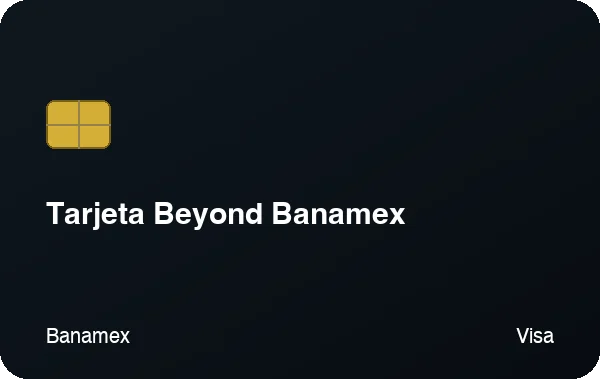 Tarjeta Beyond Banamex