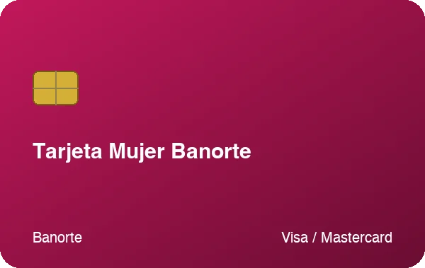 Tarjeta Mujer Banorte