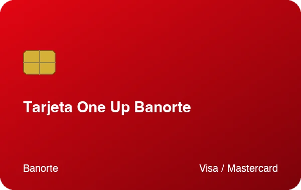 Tarjeta One Up Banorte
