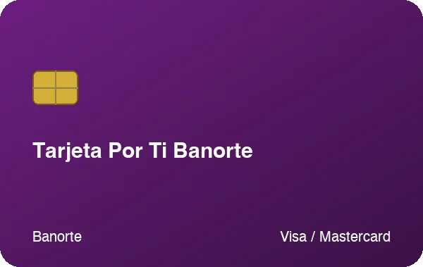 Tarjeta Por Ti Banorte