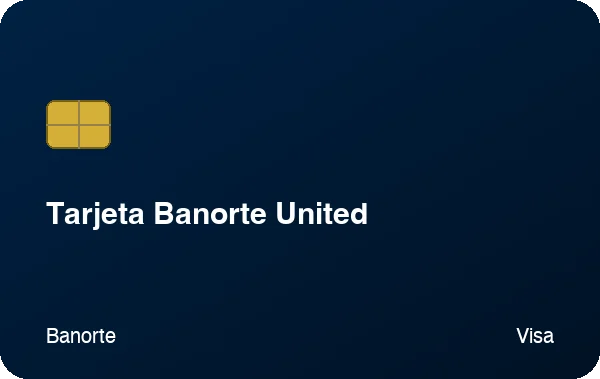 Tarjeta Banorte United
