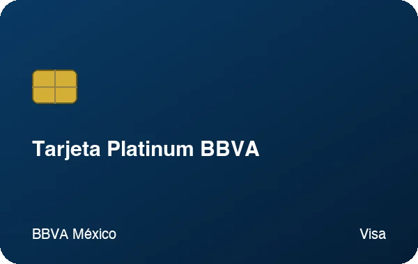 Tarjeta Platinum BBVA