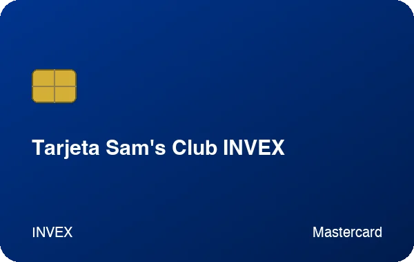 Tarjeta Sam's Club INVEX